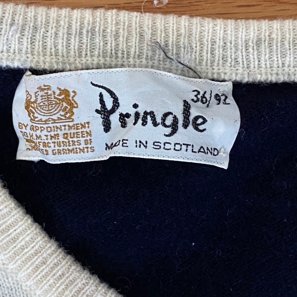 Pringle of Scotland Vintage Women's Wool Sweater (36/Small) - Picture 4 of 5
